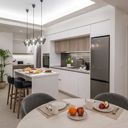 公寓 Theatro Living In Elegance - Luxury In 赫索尼索斯